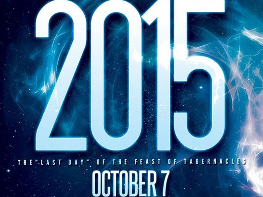 end of the world october 7 2015, end times october 7 2015, end of times october 7 2015, end of the world october 7 2015, world apocalypse october 7 2015, The church is so sure that they even made a poster on which the end of the world is predicted for October 7 2015