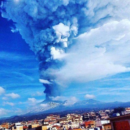 Mount Etna eruption insane pictures - Strange Sounds