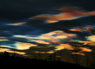 psc, polar stratospheric clouds, colorful polar stratospheric clouds december 2015, colorful polar stratospheric clouds lappland, colorful polar stratospheric clouds pictures