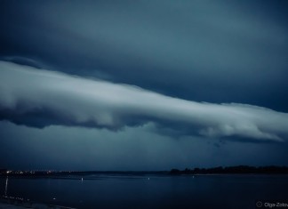 roll cloud, roll cloud christmas, roll cloud nizhny novgorod, roll clouds december 2015, roll clouds pictures, Extremely rare roll cloud forms in the sky of Nizhny Novgorod on Christmas Eve