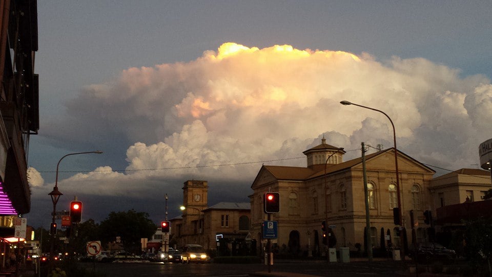 Toowoomba storm clouds, Toowoomba anvil clouds, Toowoomba storm, Toowoomba storm clouds january 23 2016, Toowoomba storm clouds pictures january 23 2016