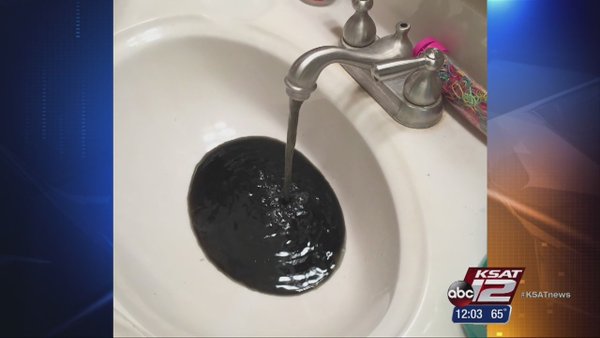 black water crystal city, Black Water Flows Out Of Taps In Crystal City Texas, black water crystal city video, Black Water Flows Out Of Taps In Crystal City Texas photo