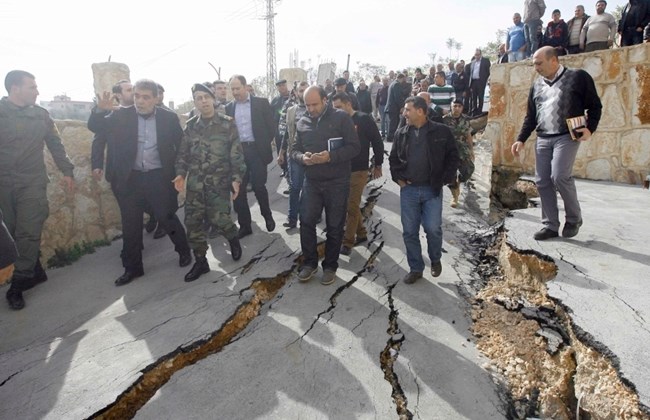 fissure lebanon, lebanon mysterious cracks, lebanon cracks, lebanon fissure, mysterious fissures frighten residents of Bissarieh, crack Bissarieh lebanon, state of emergency lebanon fissure crack