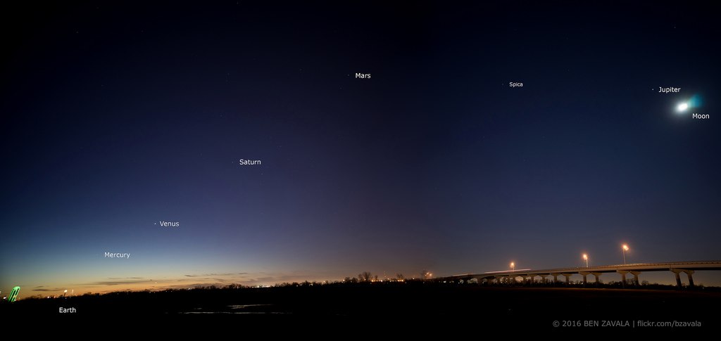 parade of the five planets, grand parade of five planets, five planets align in morning sky, parade of planets in morning sky, parade of five planets sky, parade five planets february 2016, parade of five planets pictures, grand parade of five planets february 2016