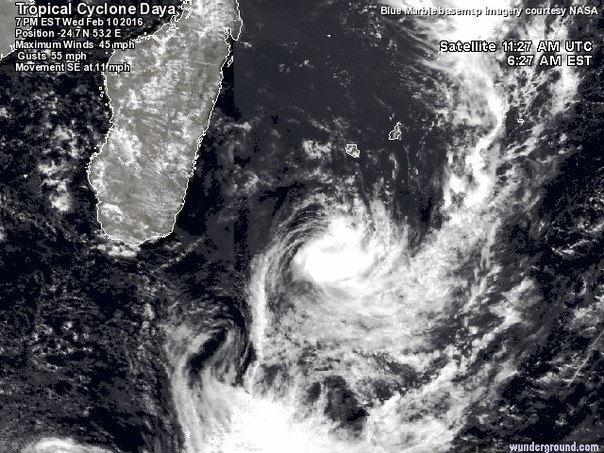 tropical cyclone daya eleven tatiana, tropical cyclone daya, tropical cyclone eleven, tropical cyclone tatiana, 3 tropical cyclones form in southern oceans, tropical cyclone news, new tropical cyclones february 2016