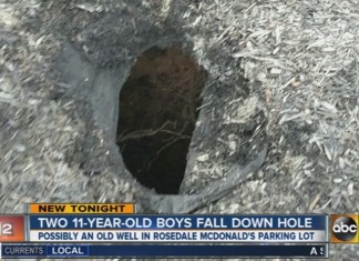two boys swallowed by sinkhole in rosedale maryland, two boys fall down hole in rosedale maryland, 2 boys fall in hole rosedale maryland, 2 boys sinkhole mcdonald rosedale maryland