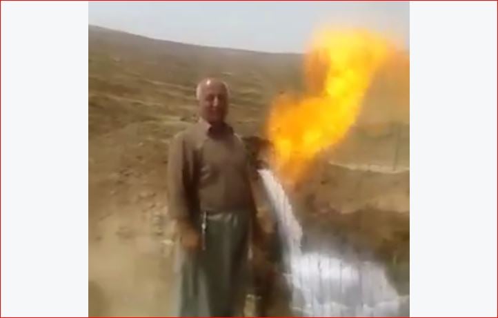 fire water afghanistan, fire shoots out from flowing water, water on fire afghanistan, desert burning water, spring water on fire afghanistan, water on fire video, water on fire in afghanistan desert video, water fire desert afghanistan video