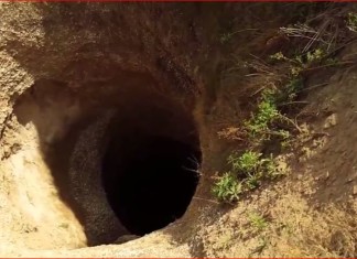 giant sinkhole gurbuki, giant sinkhole gurbuki russia, giant sinkhole gurbuki russia april 2016, giant sinkhole russia gurbuki video, giant sinkhole russia
