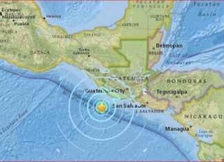 guatemala earthquake april 15 2016, guatemala earthquake april 15 2016 map, guatemala m6.1 earthquake april 15 2016