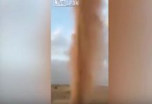blowhole, blowhole desert, blowhole desert shoots sand saudi arabia, blowhole desert video, blowhole desert saudi arabia video, Unexplained Desert Blowhole Shooting Sand hundreds of feet in the Air, mysterious desert blow hole saudi arabia
