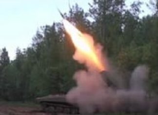 rockets to fight fires, new way to fight fires, how to stop forest fires, New way to fight forest fires: Rocket launch from Meteorite Mineclearing Vehicle, russia uses bombs to stop forest fires, forest fires bombs