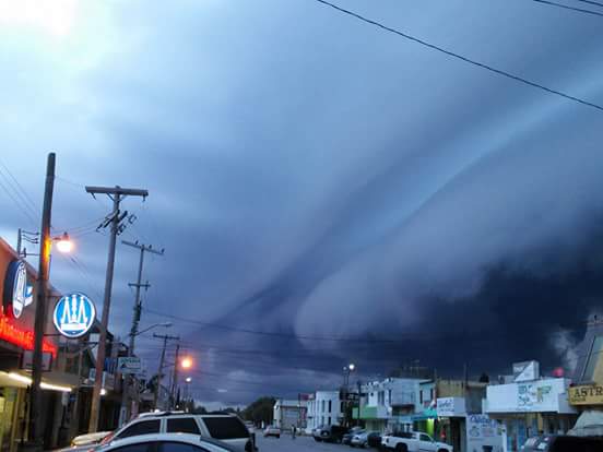 shelfcloud Reynosa Mexico, shelfcloud Reynosa Mexico photo, shelfcloud Reynosa Mexico video, spectacular shelfcloud 2016