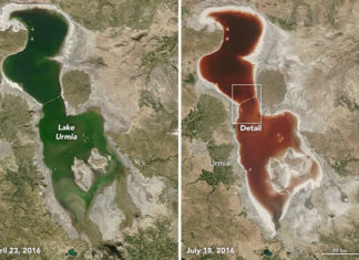 iran lake urmia blood red, lake urmia blood red, water lake urmia red, red water iran lake, iran lake blood red, lake in iran turns red video, iran lake urmia blood red pictures