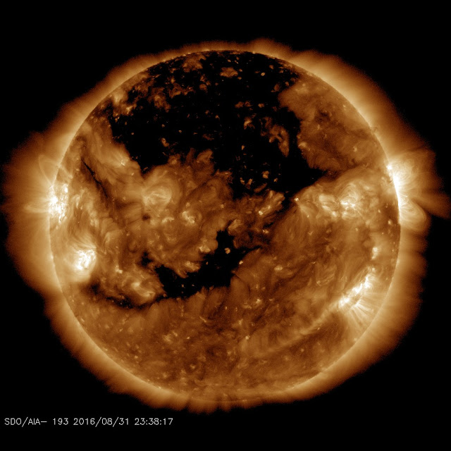 coronal hole, solar storm, sun storm, geomagnetic storm