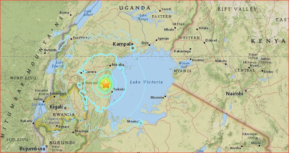 earthquake tanzania, M5.7 earthquake in Tanzania, earthquake africa 2016, earthquake tanzania september 2016, 11 people reported dead after 5.7 earthquake in Tanzania