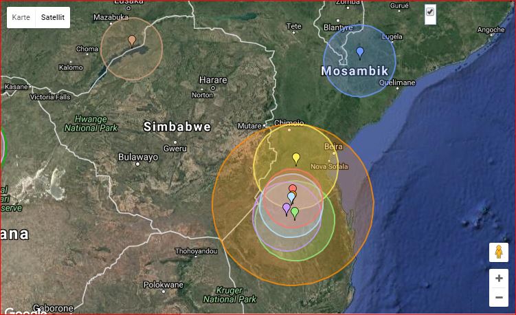 mozambique earthquake, mozambique earthquake september 22 2016, rare mozambique earthquake, map mozambique earthquake