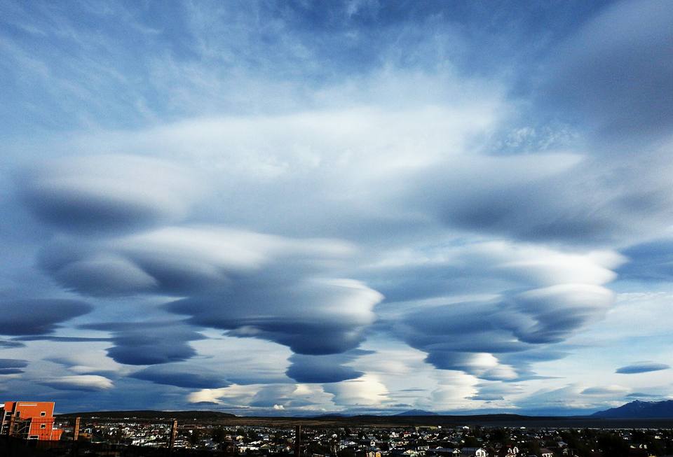 lenticular clouds, chile lenticular clouds, chile ufo clouds, giant lenticular clouds chile