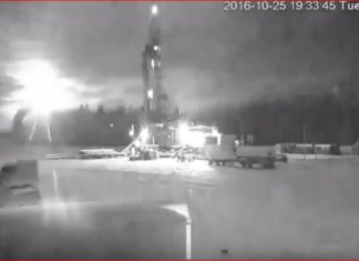 russia fireball, Large fireball explodes in the sky of Russia on October 25