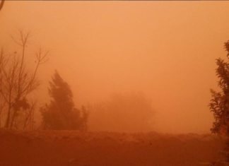 sandstorm afghanistan, haboob afghanistan
