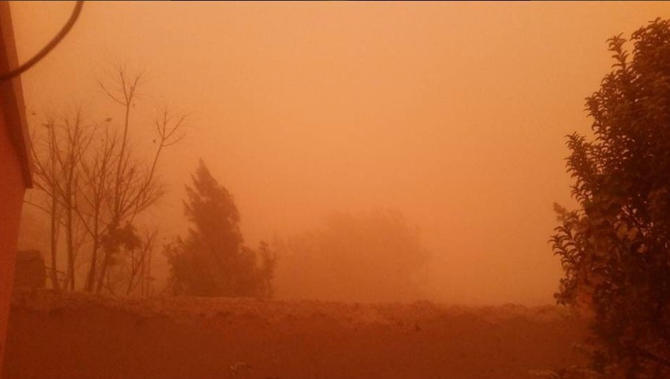 sandstorm afghanistan, haboob afghanistan