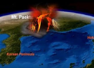 mount paektu eruption, mount paektu, mount paektu supervolcano eruption, supervolcano eruption, Mount Paektu supervolcano in North Korea is set to erupt and cause a global catastrophe. The question is when.