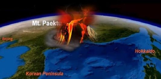 mount paektu eruption, mount paektu, mount paektu supervolcano eruption, supervolcano eruption, Mount Paektu supervolcano in North Korea is set to erupt and cause a global catastrophe. The question is when.