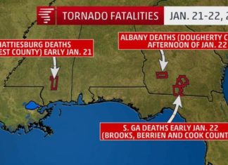 us tornado 2017, us tornado outbreak 2017, us tornado outbreak deadliest since 1969, deadliest trnado outbreak in us since 1969