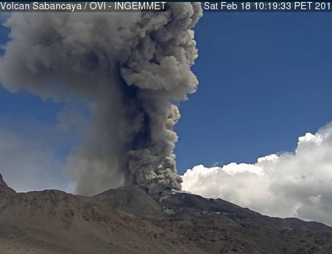 sabancaya eruption