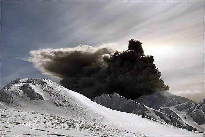 kambalny eruption march 2017