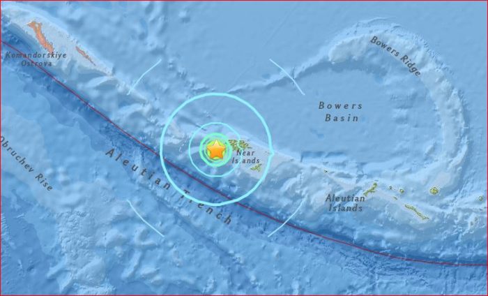 strong earthquake aleutian islands march 27 2017, aleutian islands earthquake, A strong and shallow M6.1 earthquake hit Near Island, Aleutian Islands on March 27, 2017