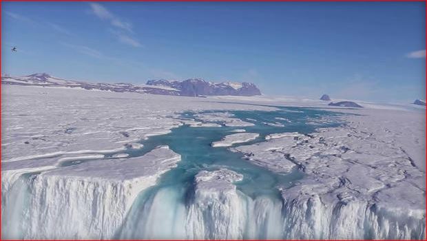 Water streaming across Antarctica worries scientists, antarctica melting, antarctica melting picture, antarctica melting video, 