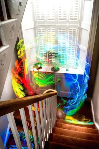 wifi signal in picture, wifi signal art, Image of wifi signals in color, This is what a WiFi bombardment looks like in real, wifi color, ghost wifi signal, wifi pictures