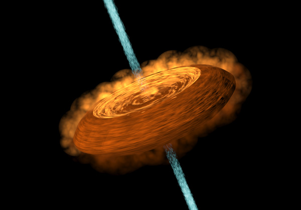 Feeding a Baby Star with a Dusty Hamburger, First detection of equatorial dark dust lane in a protostellar disk at submillimeter wavelength