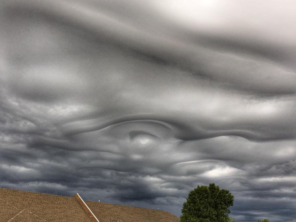 asperatus, asperatus undulatus, strange clouds, oklahoma, may 2017