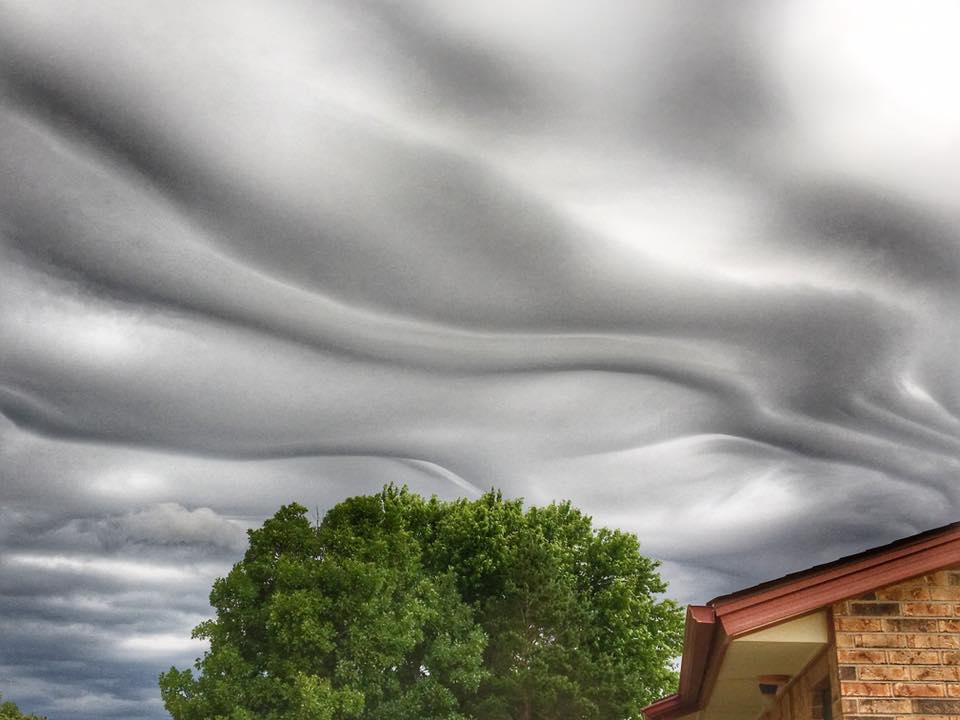 asperatus, asperatus undulatus, strange clouds, oklahoma, may 2017