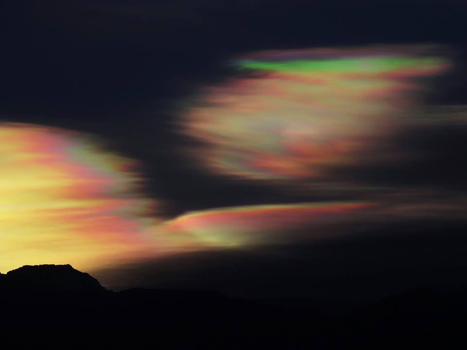 santiago de chile rainbownified, rainbonified, chile iridescent cloud