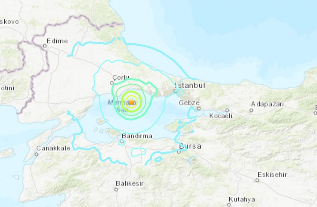 istanbul earthquake, istanbul earthquake risks, istanbul turkey earthquake, A M5.7 earthquake struck near Istanbul, Turkey on September 26 2019