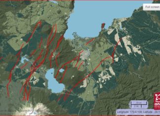 Taupo Volcanic Zone earthquake swarm, Turangi earthquake swarm new zealand 2017, Turangi earthquake swarm new zealand 2017 map, The 3 different earthquake swarms at Taupo Volcanic Zone since February 2017