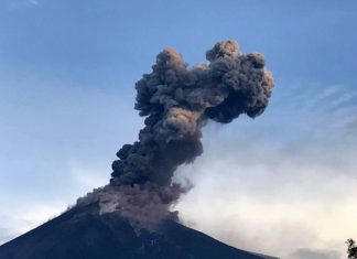 fuego eruption, fuego eruption volcano, fuego eruption june 2017 video, lahars fuego volcano june 2017