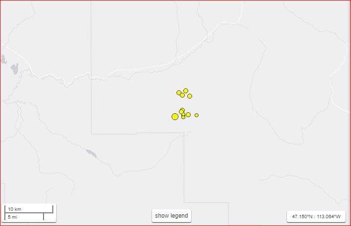 201 earthquake hit west yellowstone, new earthquake swarm yellowstone july 2017, earthquake swarm yellowstone july 2017, A NEW earthquake swarm is currently rattling Yellowstone with more than 201 quakes in one week recorded near Yellowstone West