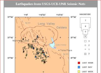 earthquake swarm long valle caldera, earthquake swarm long valle caldera august 2017, earthquake swarm long valle caldera august 2017map