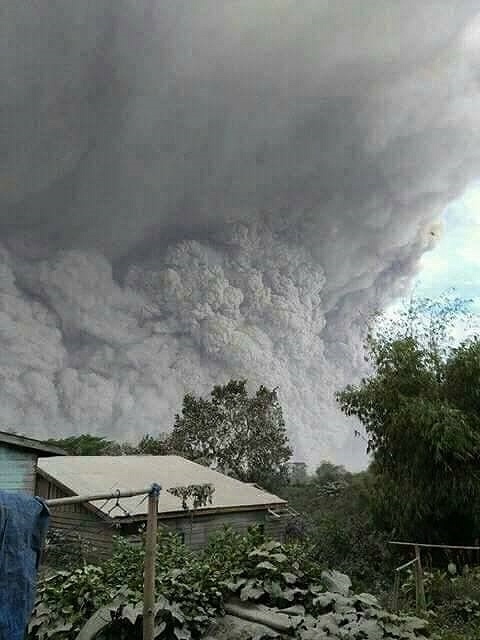 Sinabung eruption on August 2 2017, Sinabung eruption on August 2 2017 video, Sinabung eruption on August 2 2017 pictures