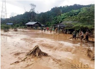 Terrifying video shows floodwaters after dam collapse in Laos, dam collapse laos video, video flooding laos, flodding laos apocalypse dam collase video
