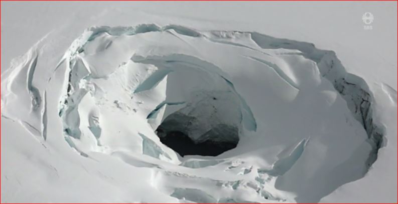 Giant holes in the ice of the largest glacier of Iceland, giant holes glacier iceland, vatnajokull glacier, vatnajokull glacier volcanoes, vatnajokull glacier volcanoes map, 