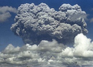 pinatubo eruption, pinatubo eruption typhoon
