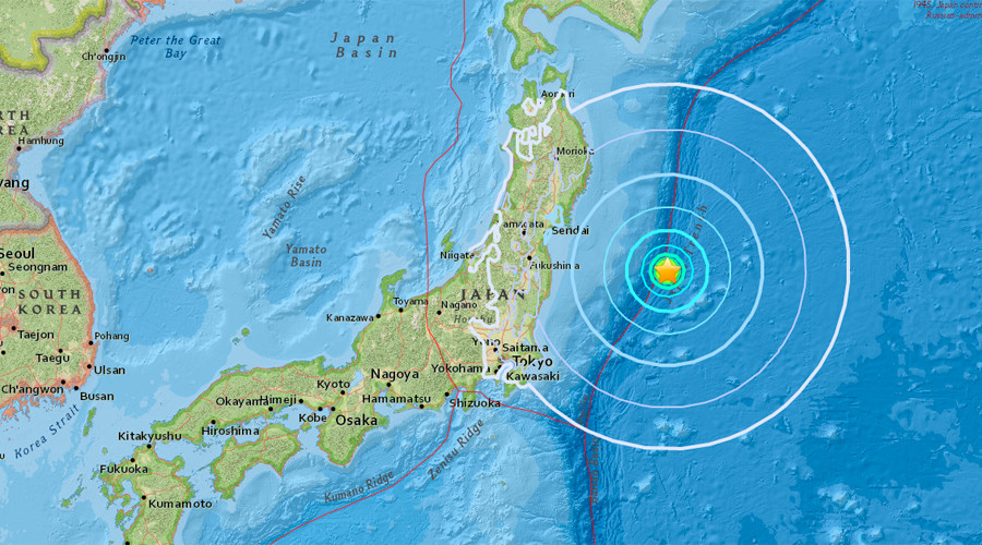 M6.0 earthquake hits off Japan on October 6 2017, M6.0 earthquake hits off Japan on October 6 2017 map, M6.0 earthquake hits off Japan on October 6 2017 video