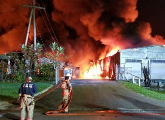 Parkersburg fire, Ames on fire at Parkersburg West Virginia, Ames on fire at Parkersburg West Virginia pictures, Ames on fire at Parkersburg West Virginia video
