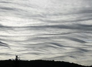 Undulatus asperatus clouds captured in the sky over Indre France, undulatus asperatus france, undulatus asperatus france october 2017, undulatus asperatus france pictures october 2017