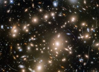 Hubble Sees Nearby Asteroids Photobombing Distant Galaxies