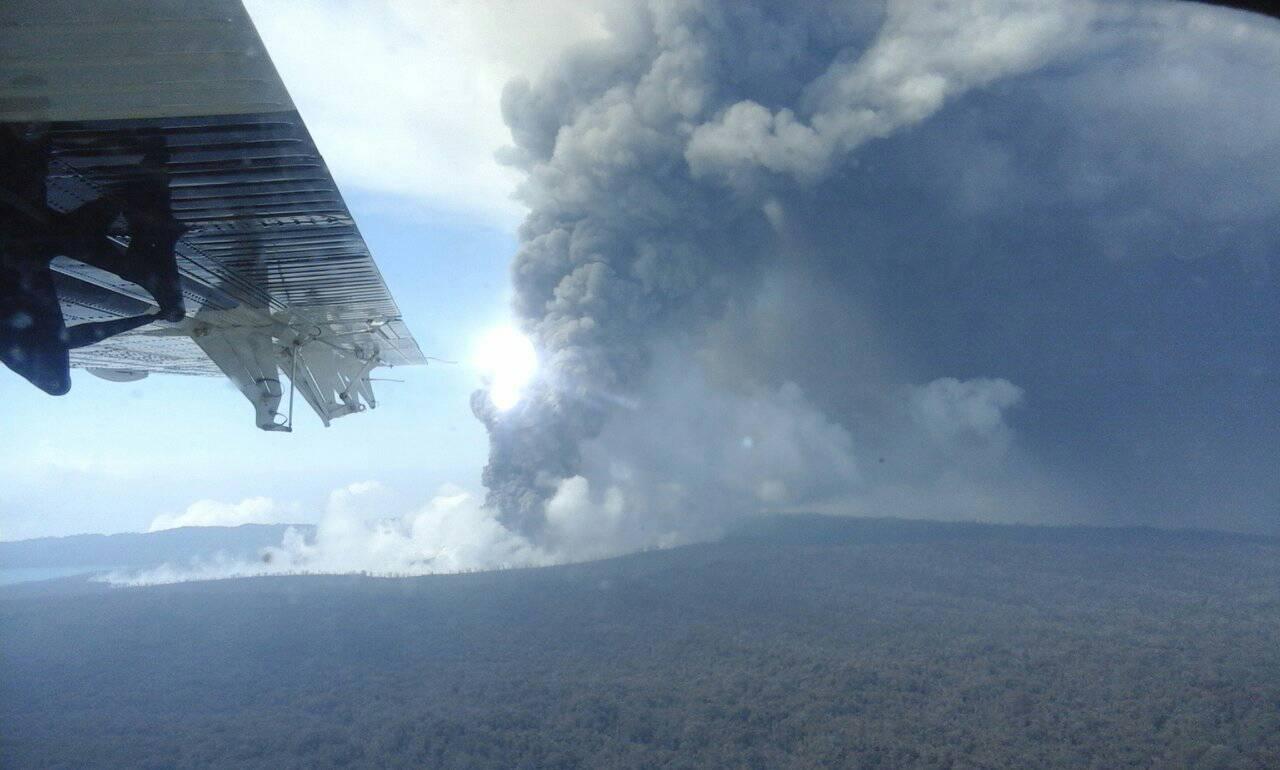 Ambae volcanic eruption November 7 2017